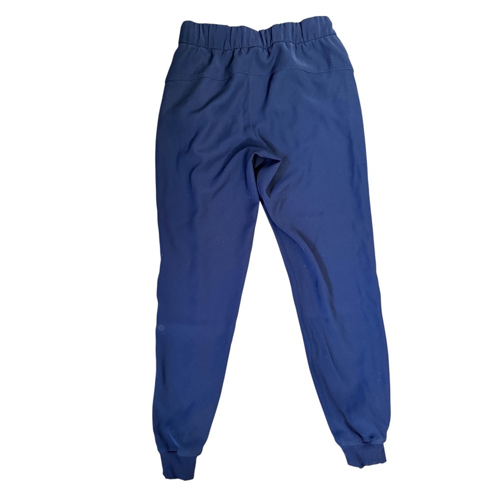 Lululemon Joggers On the Fly Woven Navy Blue Size 4 - Picture 3 of 5